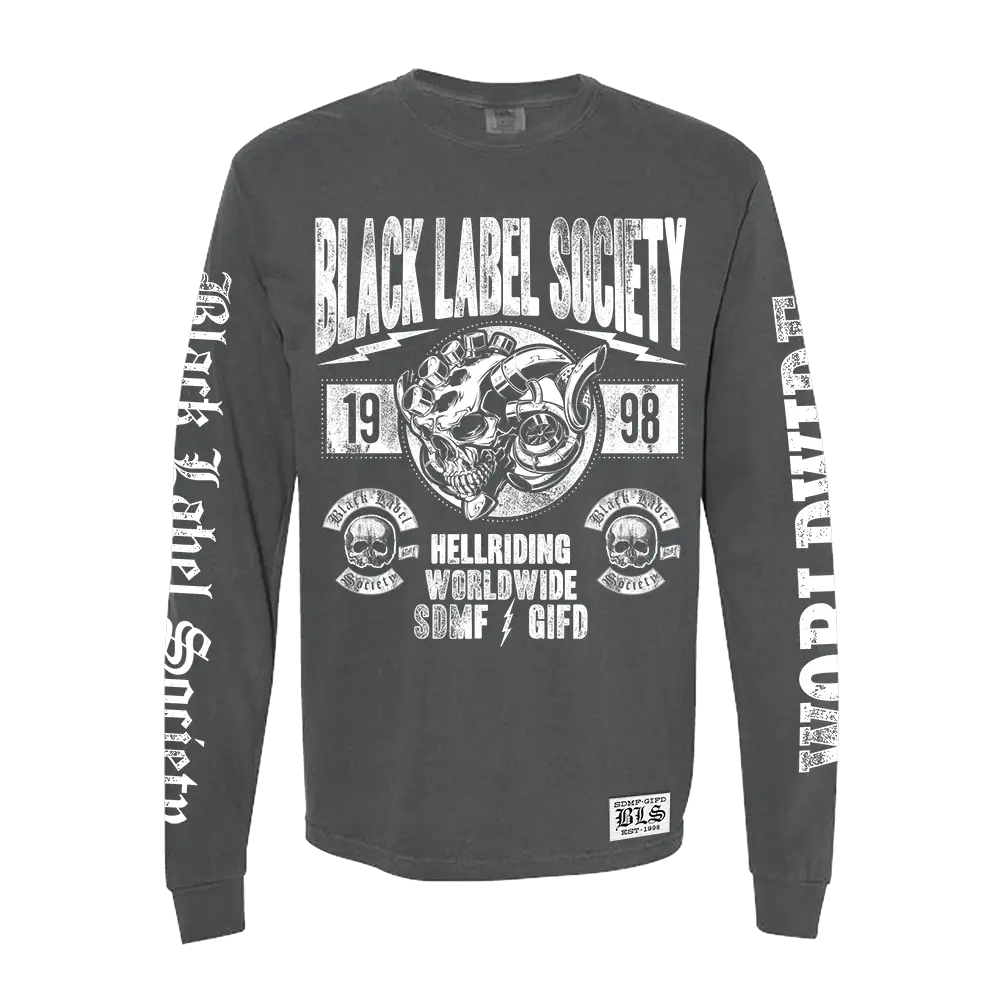BLS Hellriding Worldwide Long Sleeve Tee - Image 2