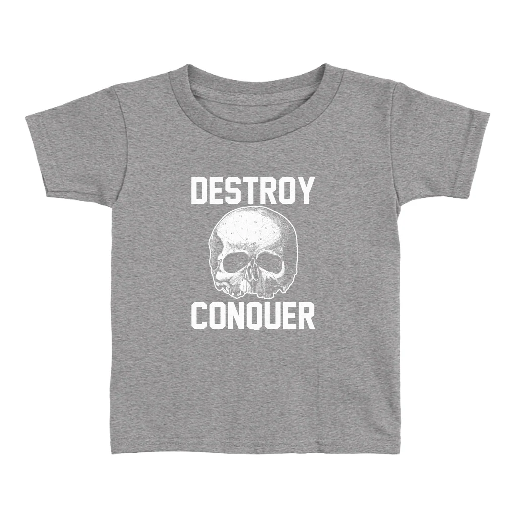Destroy / Conquer Grey Toddler Tee