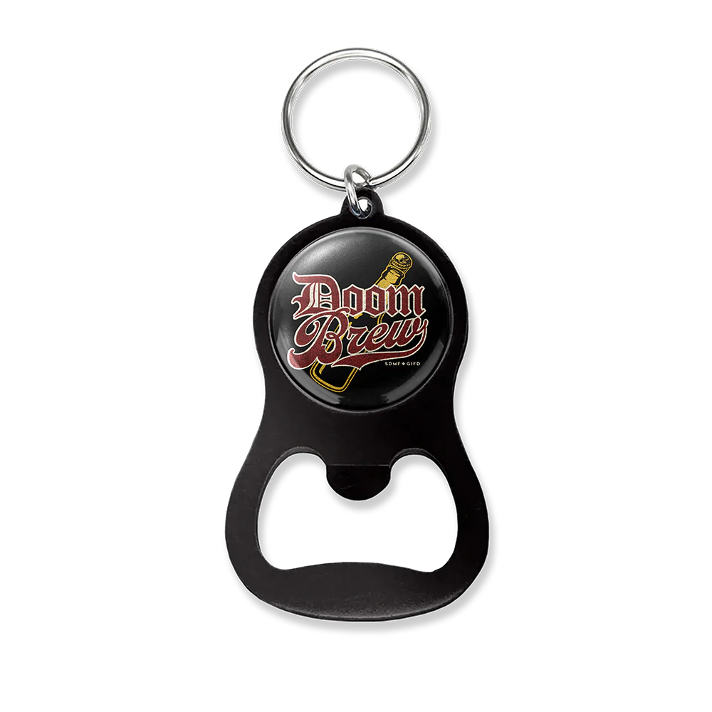Doom Brew Keychain Bottle Opener