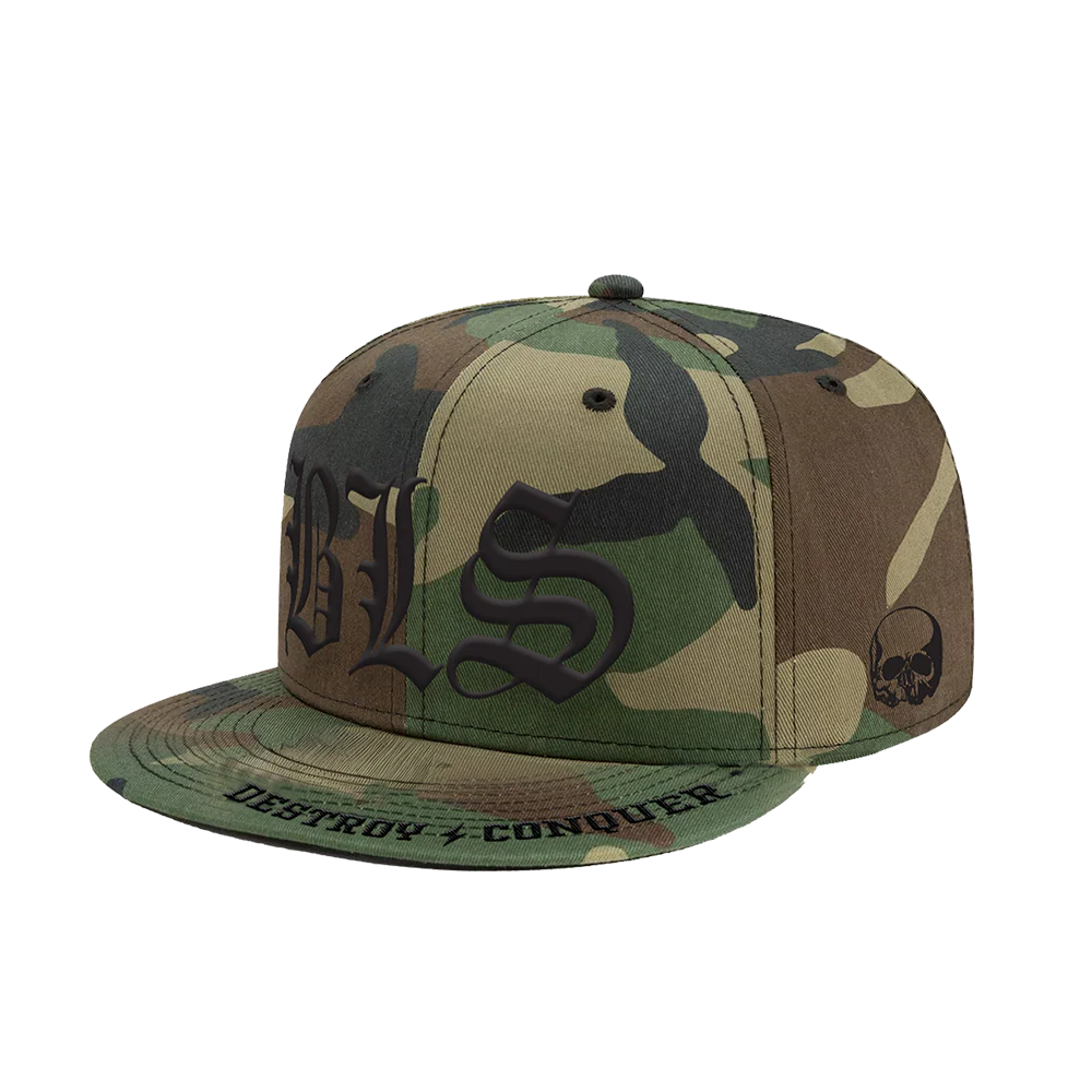 Engines Of Demolition Deluxe Camo Snapback Hat - Image 2