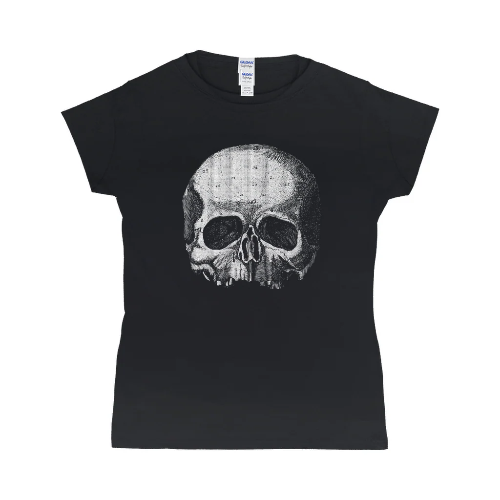 Skully Ladies Black Tee - Image 2