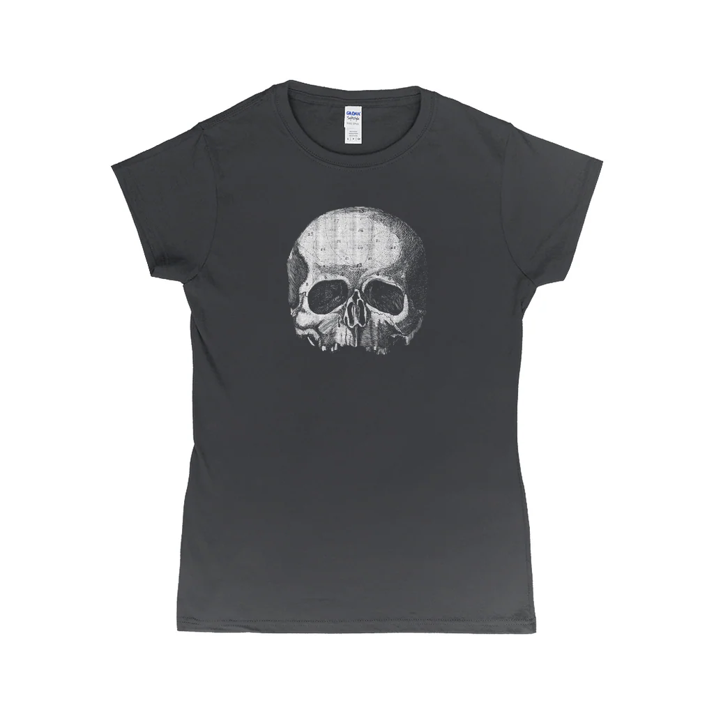 Skully Ladies Black Tee - Image 4